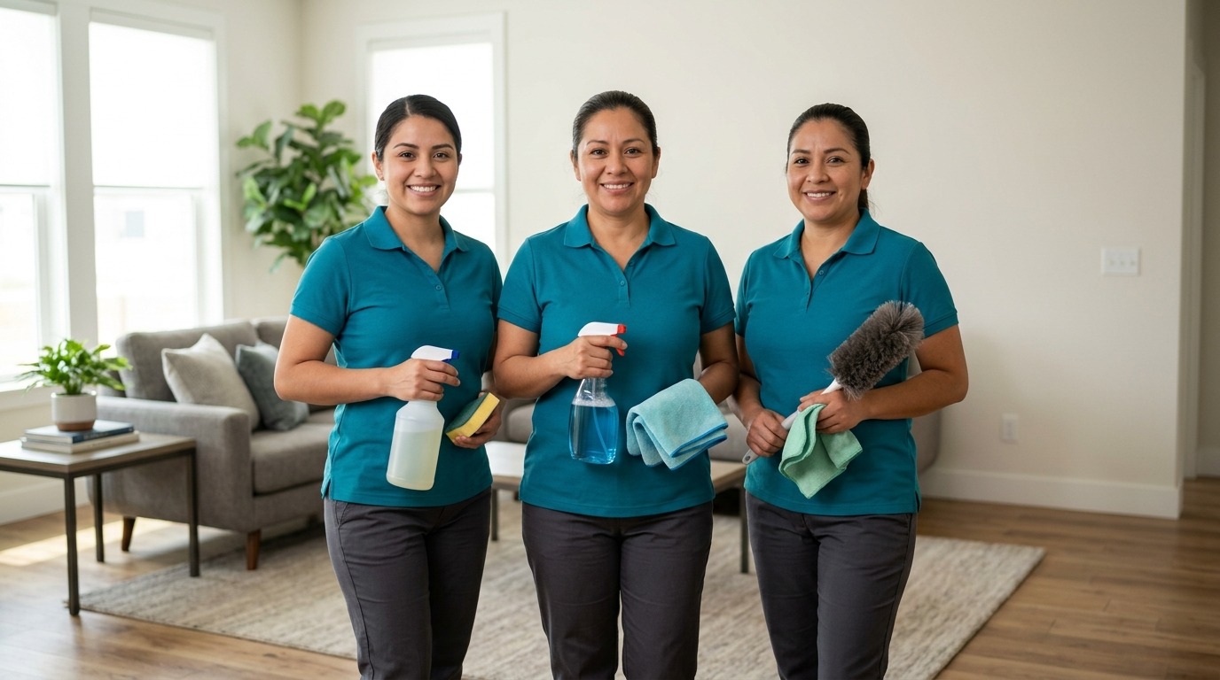 El equipo de Celia Cleaning Services